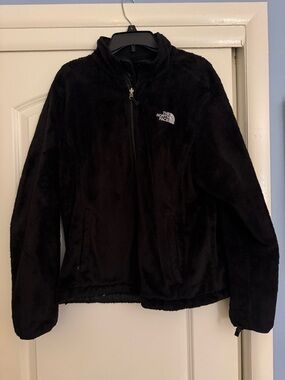 The North Face Plush Black Full-Zip Fleece Jacket